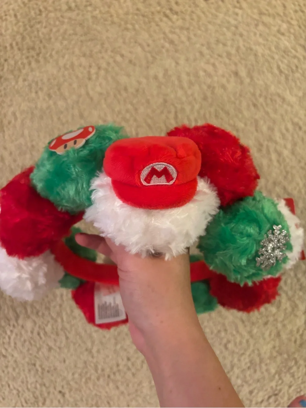 Mario Christmas Wreath